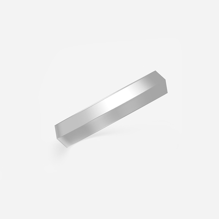 Knife Edge Wedding Band - 4mm Knife Edge Wedding Band